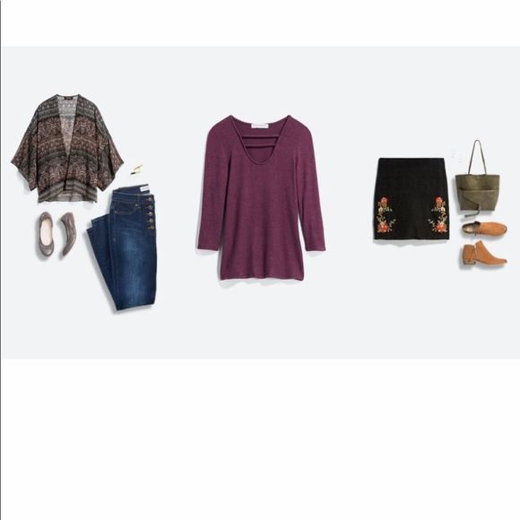 AMERICAN ABLE
Sheeran Bar Detail Hacci‎ Knit Top - Picture 3 of 8